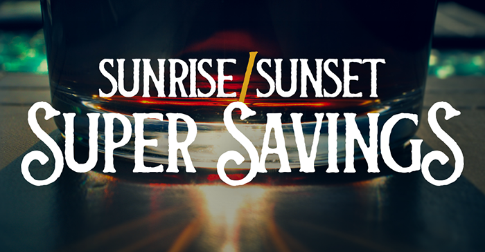 Sunrise to Sunset July 12-13th: Limited-Time Spirits Deals You Don’t Want to Miss!