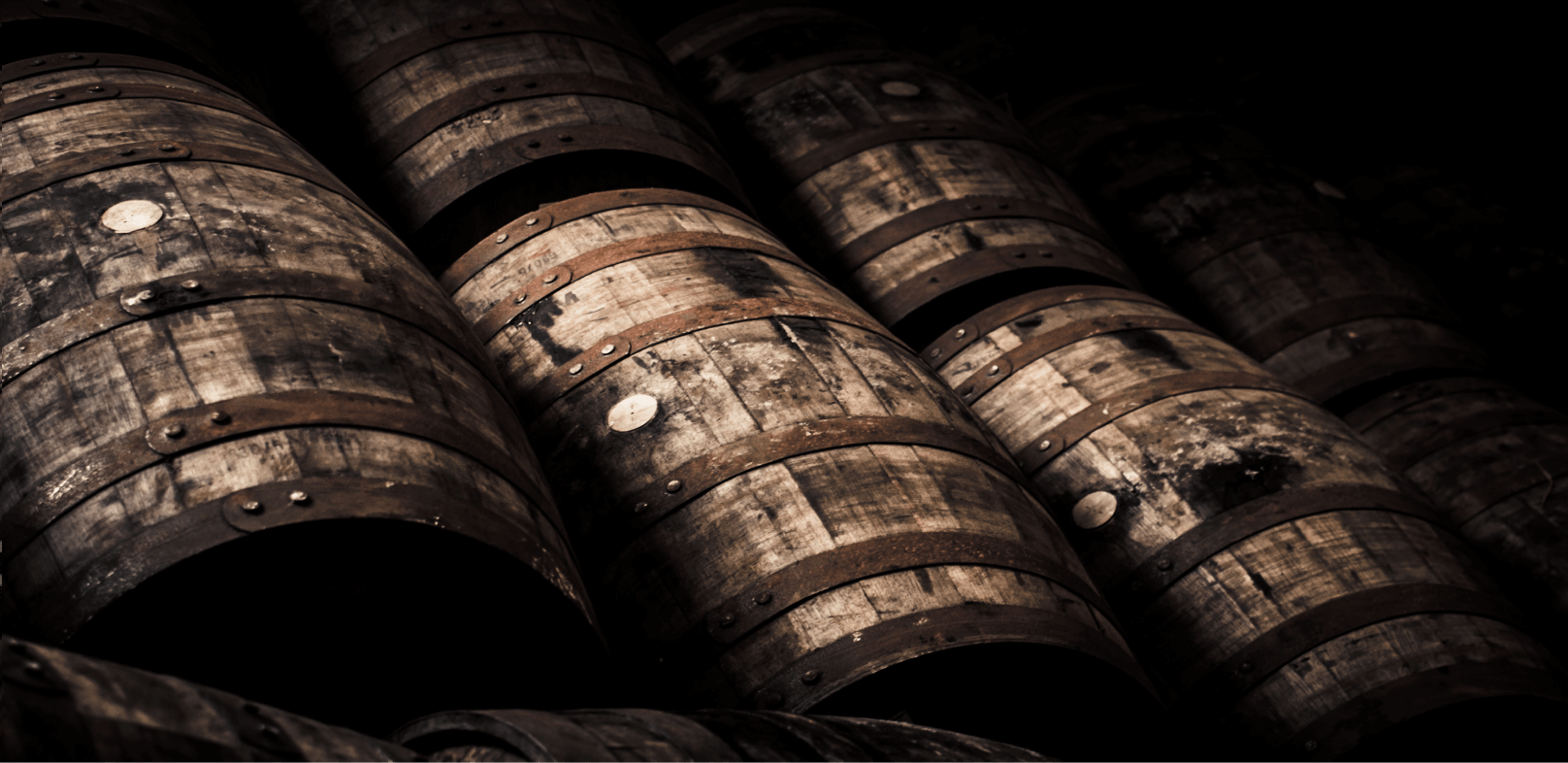 whiskey barrels