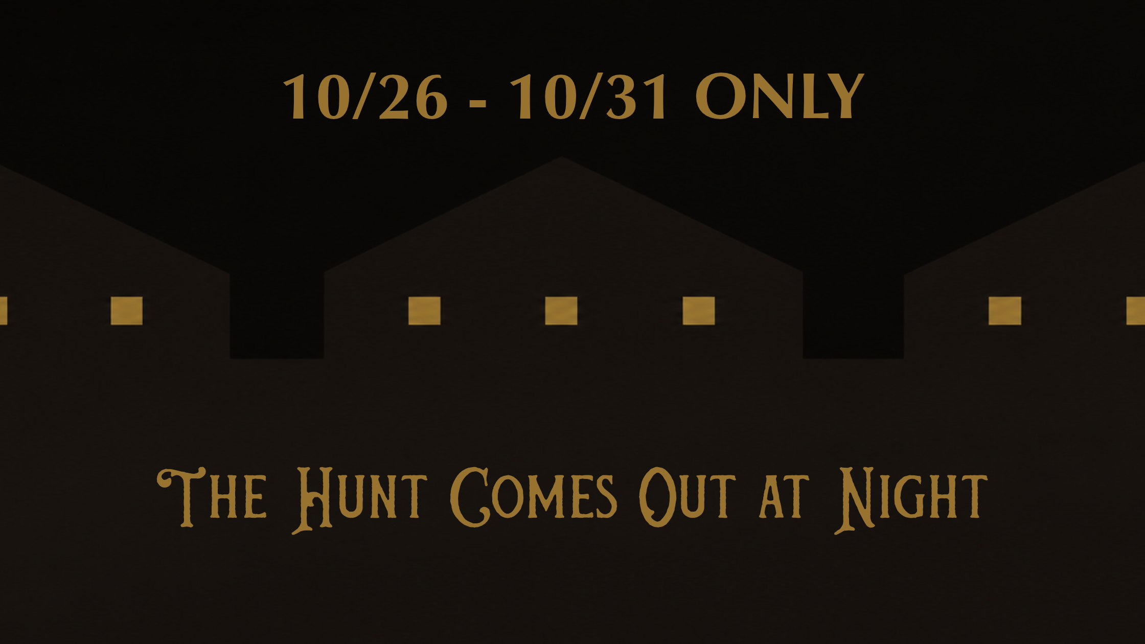 The Hunt Comes Out at Night: Frightfully Good Spirits & Wicked Deals